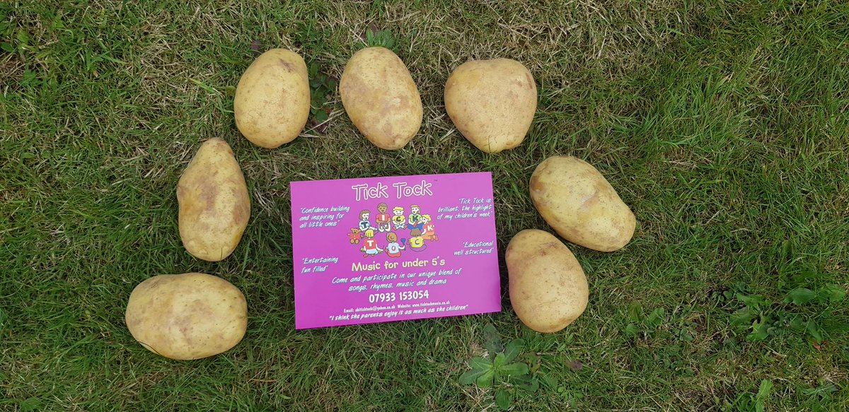How many potatoes are you haveing with your Sunday lunch today. At Tick Tock we always have 7 lovely potatoes so come on Thursday and help us count them.