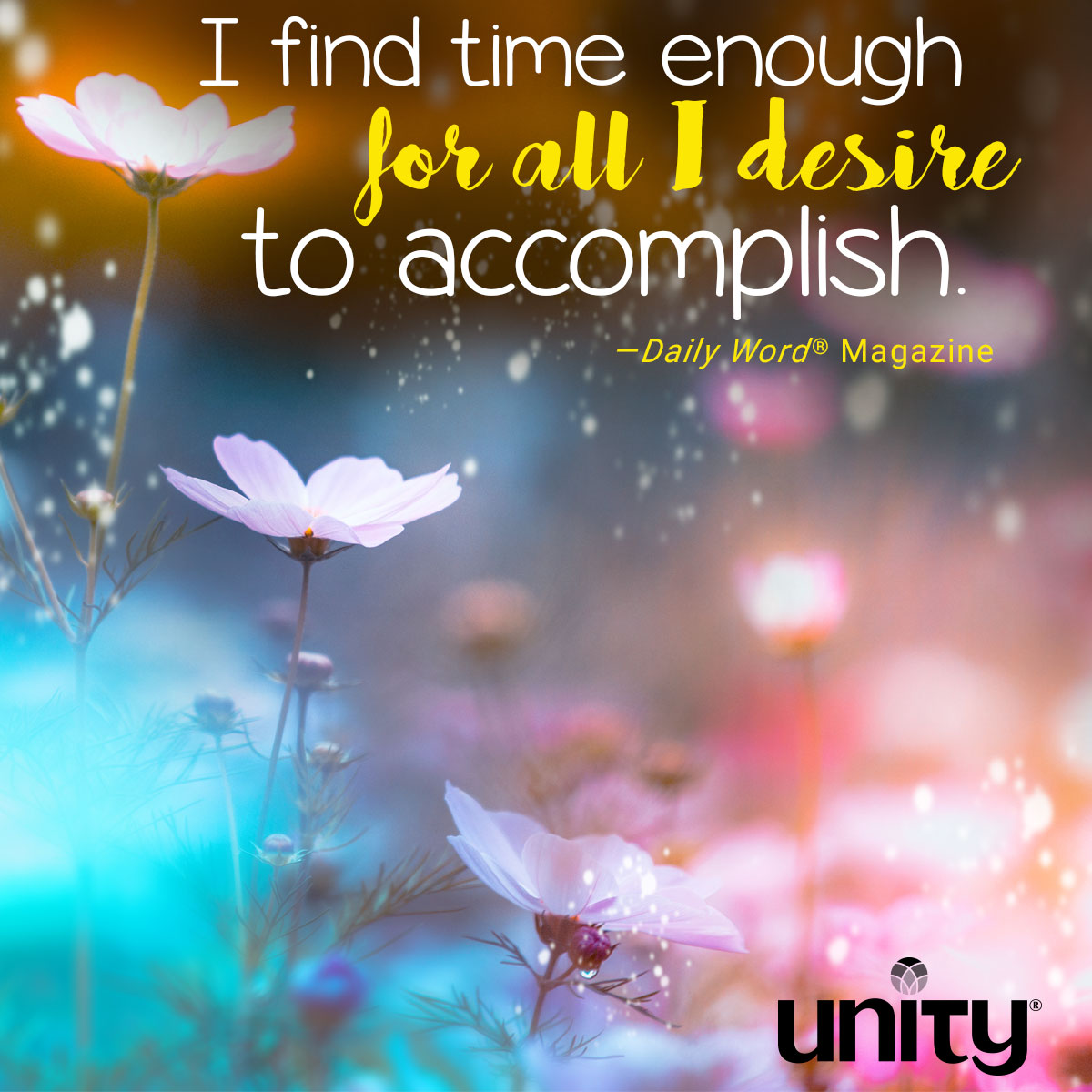 Time Enough- I find time enough for all I desire to accomplish.

dailyword.com/dailyword/time…