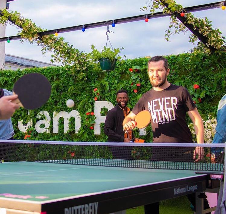JamParkDublin's tweet photo. Dreamin' of ping pong on the roofer. C'mon summer, hurry up ☀️ 🌴 https://t.co/NCO9ZCPdWo