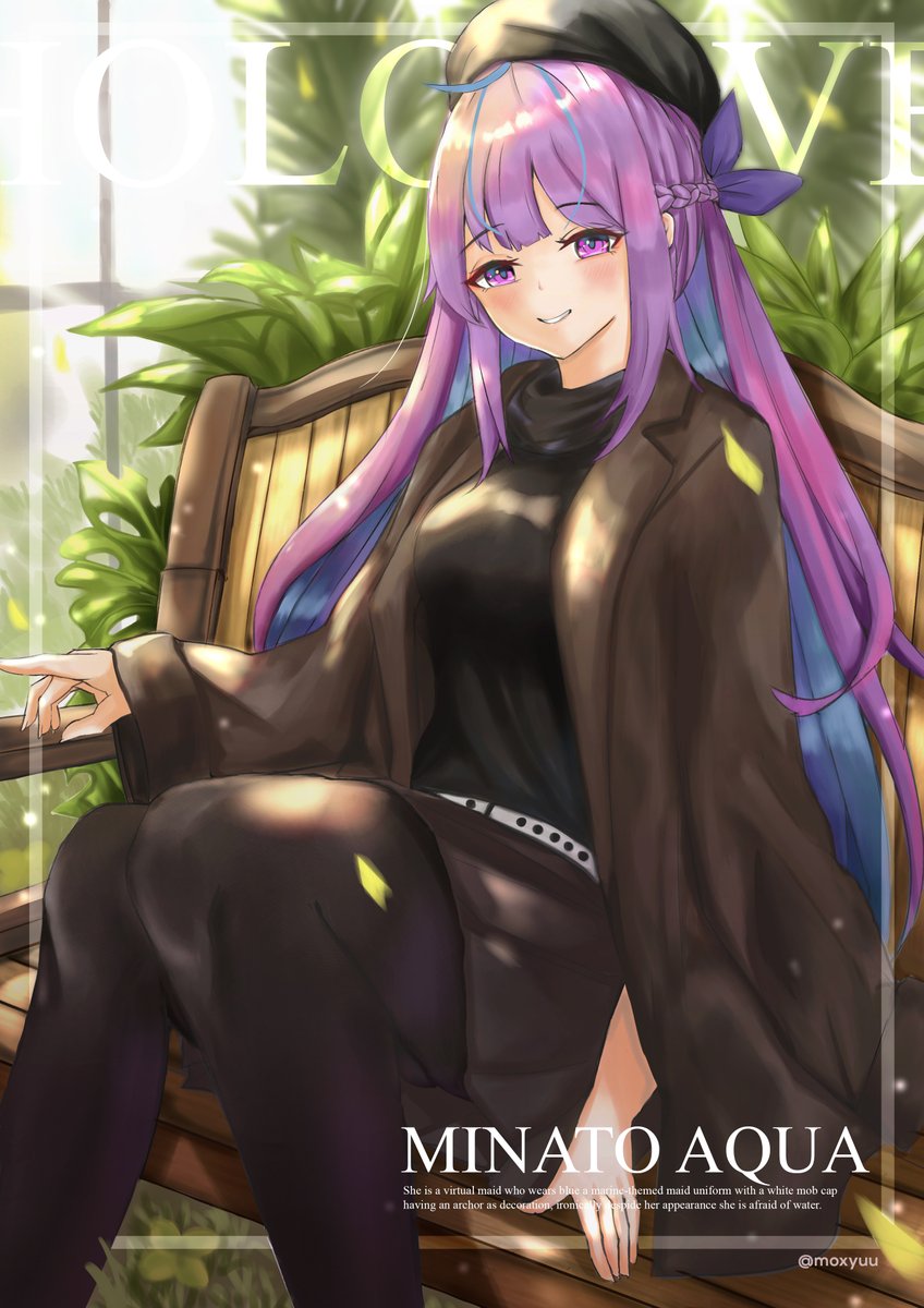 mouyuuz's tweet photo. Minato aqua?
#あくあーと https://t.co/dOGDpJUJzN