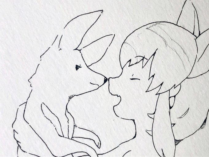 鼻キス 