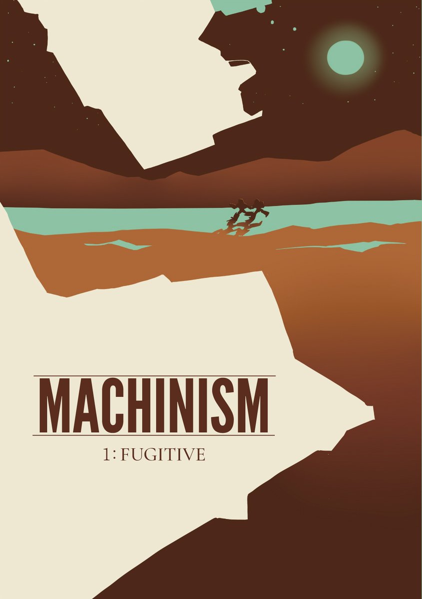 ukonmaa's tweet photo. 新刊サンプルです。問題なかったら来週くらいに本が出ます。 『MACHINISM:1 FUGITIVE』(1/4) https://t.co/dUiWlFYkRC