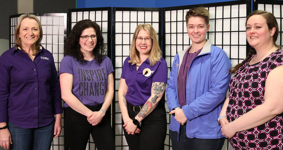 pegtv's tweet photo. Happy International Women's Day from PEGTV! | Women in media taking over behind the scenes one day at a time #IWD2020 #EachForEqual #pegtv https://t.co/qZWh2bpeAh