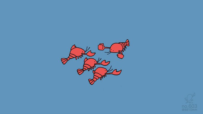 「動物 蟹」のTwitter画像/イラスト(古い順)
