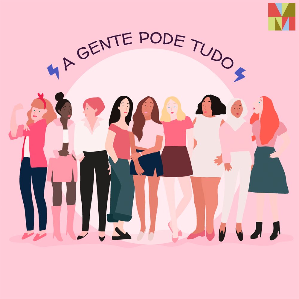 ShopMetropole's tweet photo. No Dia Internacional da Mulher, nós do #ShoppingMetrópole queremos que todas as mulheres se sintam reconhecidas, amadas e felizes. Não só hoje, como em todos os dias do ano.

Porque se tem uma coisa que não falta para todas as mulheres é muito #GirlPower! 💪 https://t.co/2cddkRLrr5