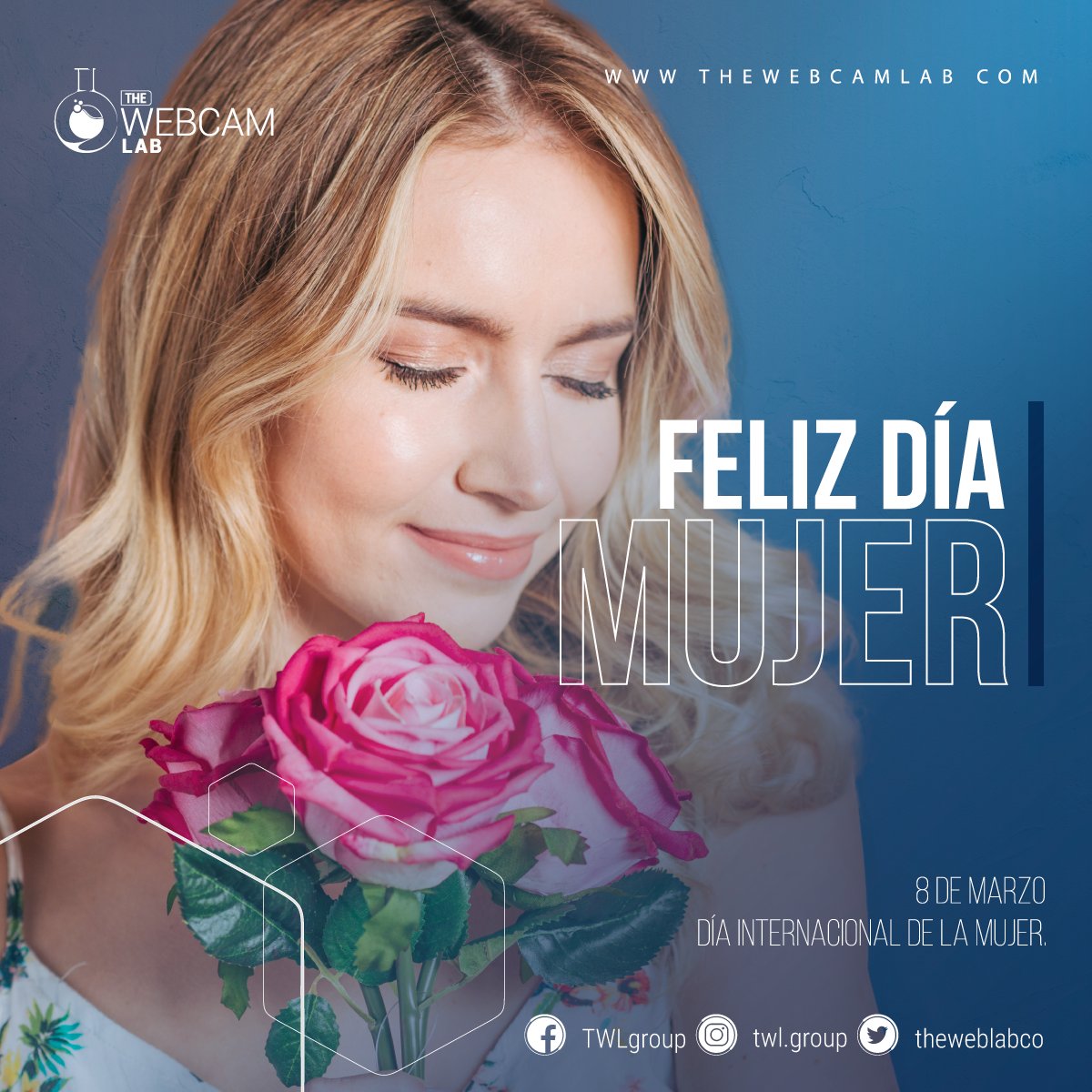 theweblabco's tweet photo. Feliz dia de la mujer te desea la familia TWL
Deseamos un feliz día a todas aquellas emprendedoras, apasionadas y valientes mujeres que día a día luchan por sus sueños.

¡Feliz día mujer!

#TWLive #TWLab #LaFórmulaDelÉxito #IWD2020 https://t.co/wxBg294fVp