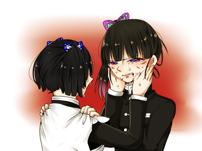 ともーるさんがTwitterに投稿した栗花落カナヲ(鬼滅の刃)のイラスト。