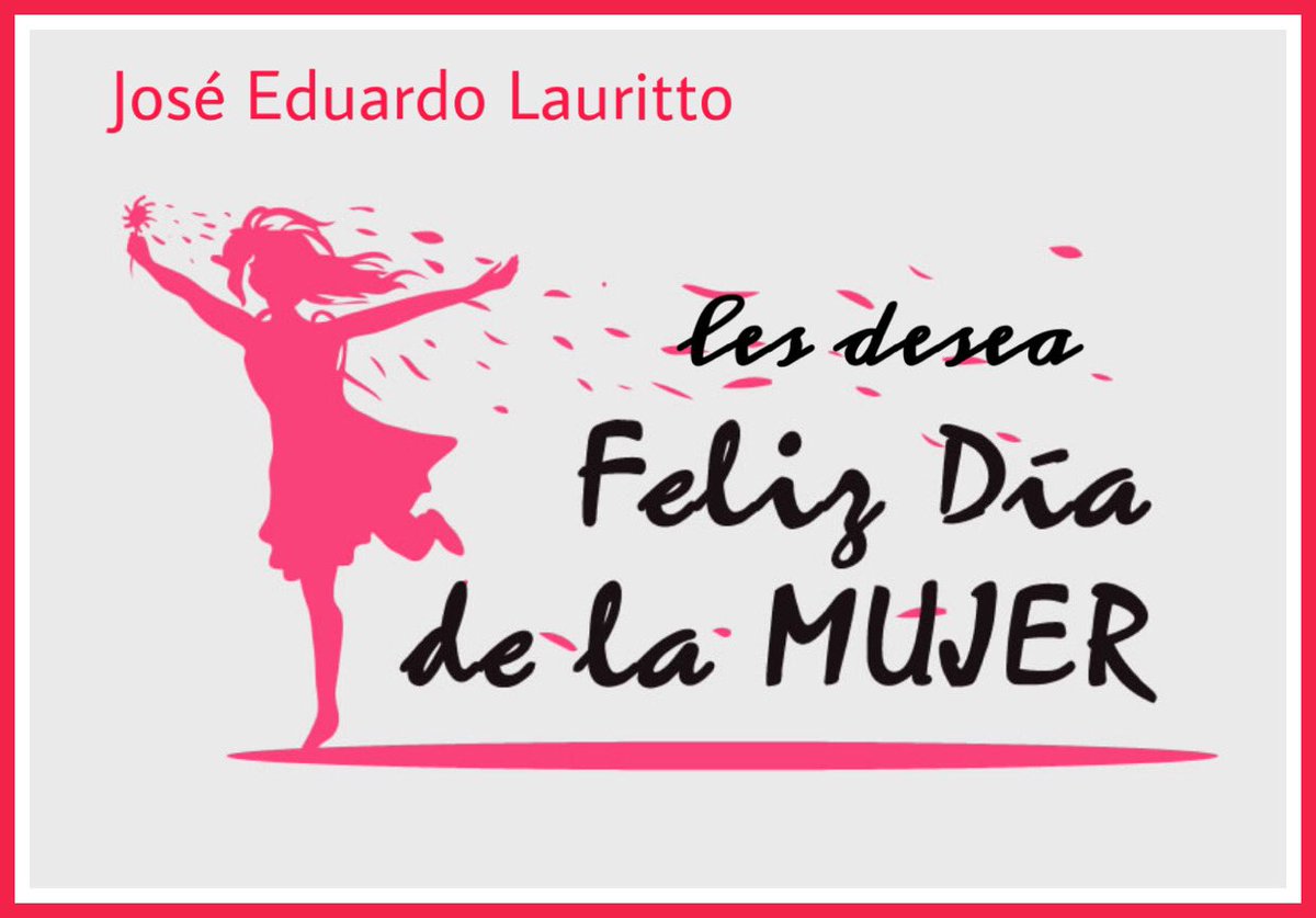 JoseLauritto's tweet photo. A todas ellas, feliz día! https://t.co/lAsiNy5XHH