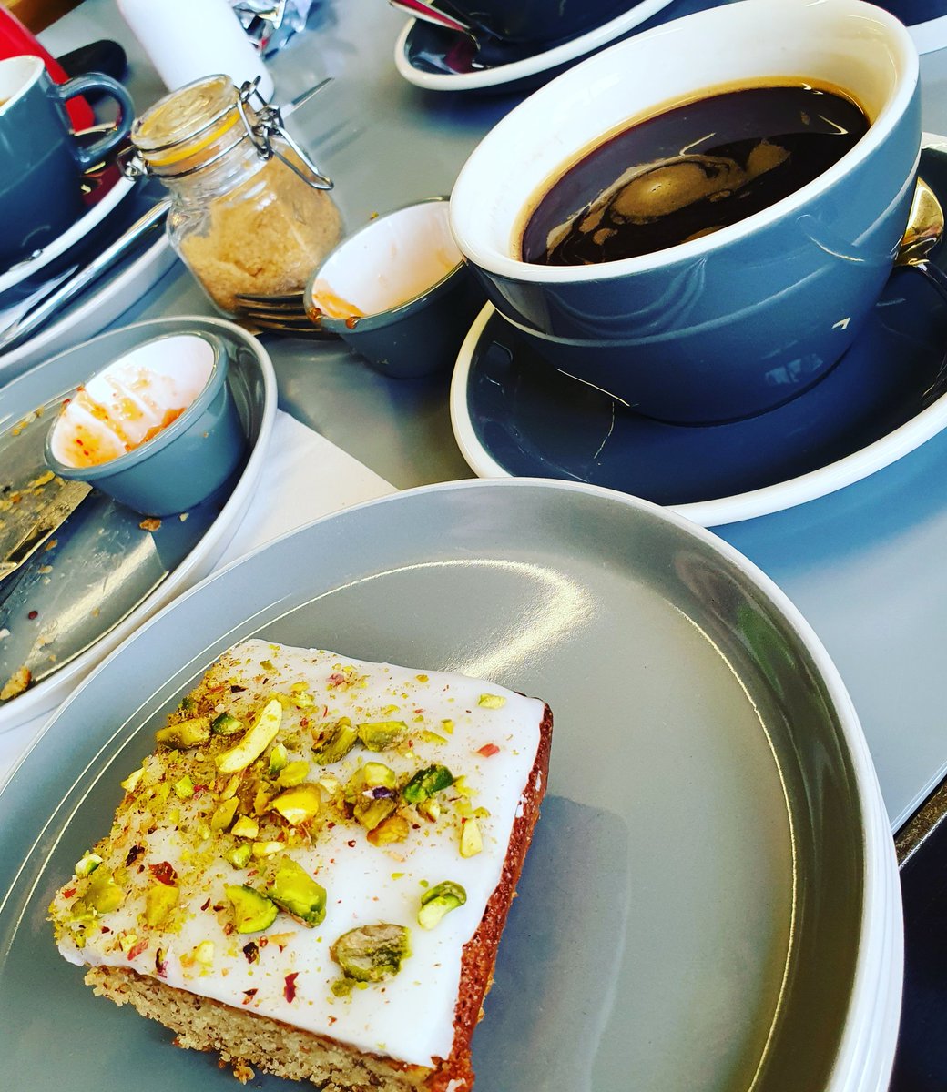 Le Tour group enjoying a break <a href="/Squarecoffee/">Square cafe</a> this morning