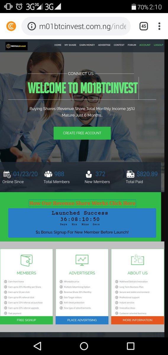 MBtcinvest's tweet photo. Total registered members 988

Total paid out $820

We are still working on the amazing upcoming features so please keep came for that.

Happy earnings to you all

Regards
M01BTCINVEST https://t.co/Z9p04HiOVS