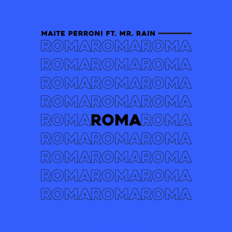 MeConteJa's tweet photo. Há um ano! 

Maite Perroni lançava a faixa "Roma", ao lado do italiano Mr. Rain. 
A canção fez parte do seu projeto de lançar uma música por mês. https://t.co/Gk169tye8c