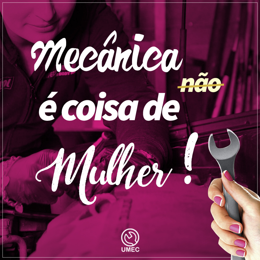 umecoficial's tweet photo. Mecânica não é coisa de mulher? É coisa de mulher, sim senhor!

Com simpatia e delicadeza, as mulheres conquistam cada vez mais espaço em áreas que antes eram exclusivas para homens.

E podem se acostumar, isso é só o início.

#mulheres #diadasmulheres #girlpower #parabens #umec https://t.co/S5T429LjVJ