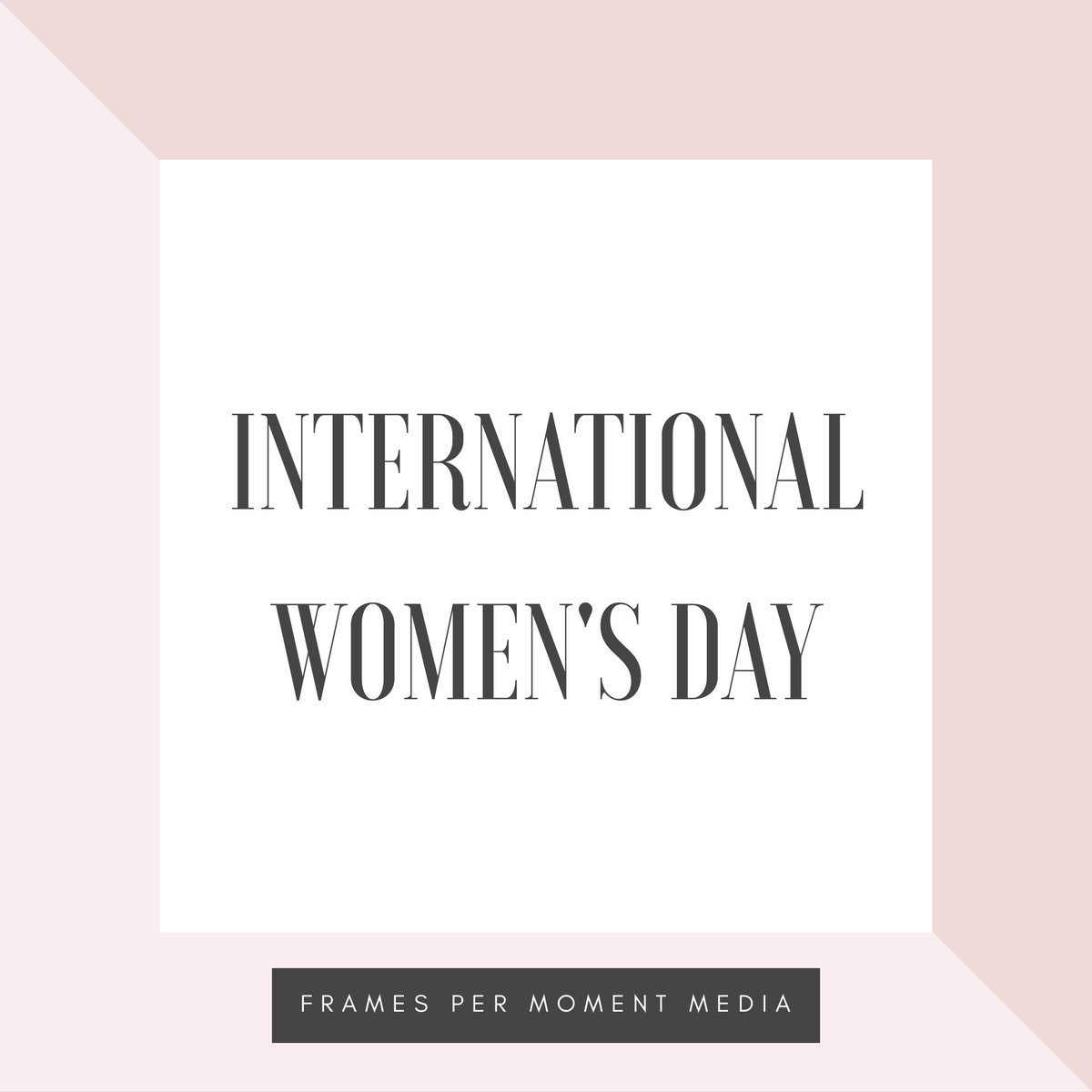 FramesM's tweet image. It's International Women's Day! We'd love to hear about the inspirational women in your lives ❤️