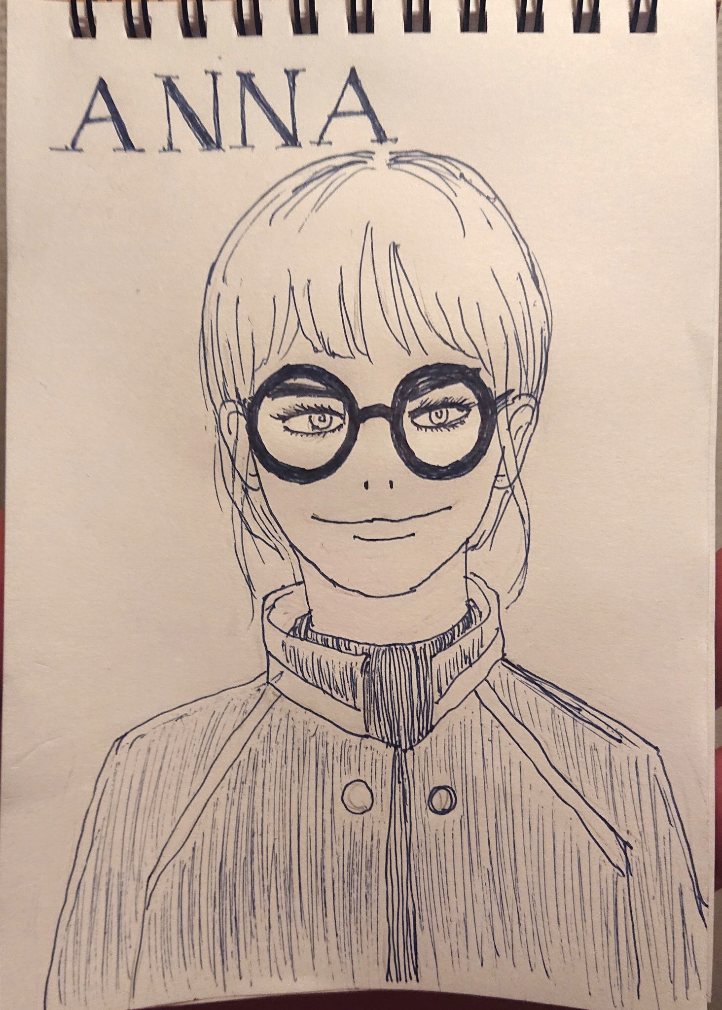 ヒトリカンケイ V Twitter 自分が生まれた日に自画像イラストを描いてます T Co Hkhstm18s6 Twitter