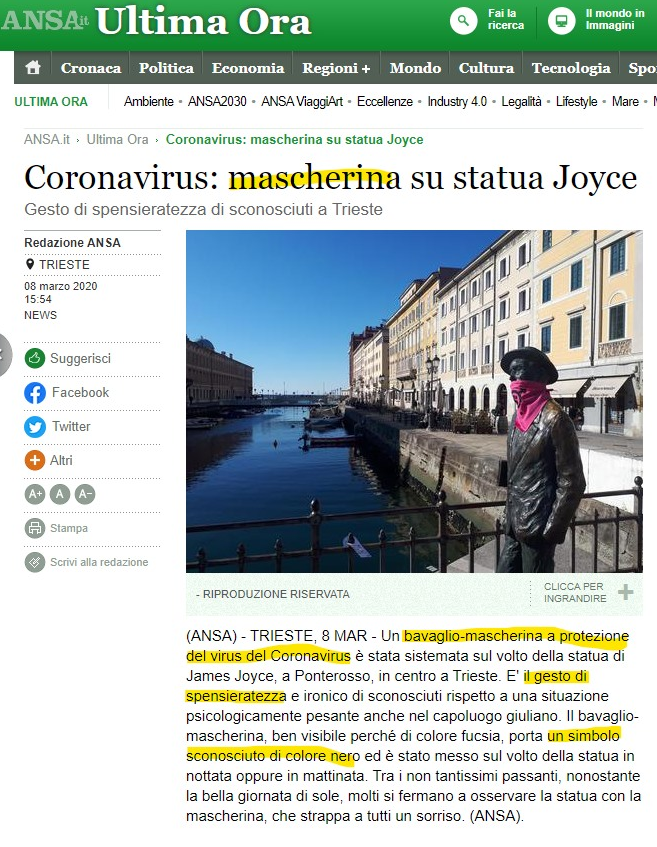 mantocchii's tweet photo. Beh @Agenzia_Ansa che dobbiamo fare con questo articolo? Per carità è divertente che sia ancora online eh, ma magari da voi ci si aspetta più professionalità. #8marzo #nonunadimeno #8m @nonunadimeno https://t.co/yw50lnle5g
