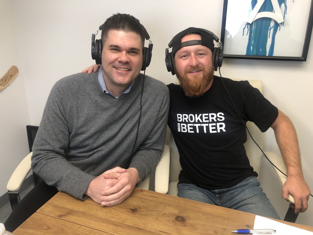 AIMEnational's tweet photo. Who's ready for a new #BrokerToBroker episode? 🙋J.P. Hussey sits down with Buywise Mortgage's, Josh Lewis this Tuesday! https://t.co/HYroci38nt
