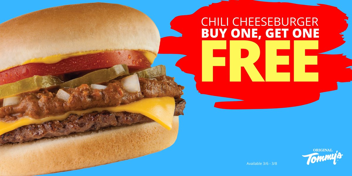 tommy's burger coupons
