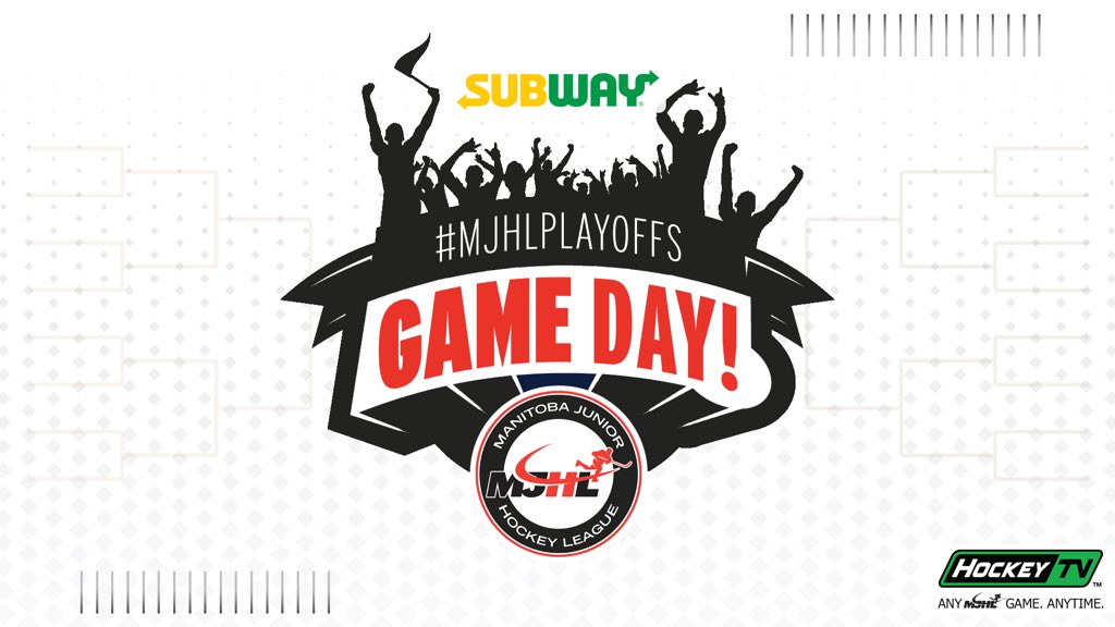mjhlhockey's tweet photo. #MJHLPlayoffs GAMEDAY brought to you by @Subway_MB
#STPvsWPB
#DAUvsPOR
#WKFvsVOC
π https://t.co/tpZ6sLd17j
π± #MJHLApp by @HockeyTech
π₯ https://t.co/F2ZOCEowtF https://t.co/mIIAO1A5rx