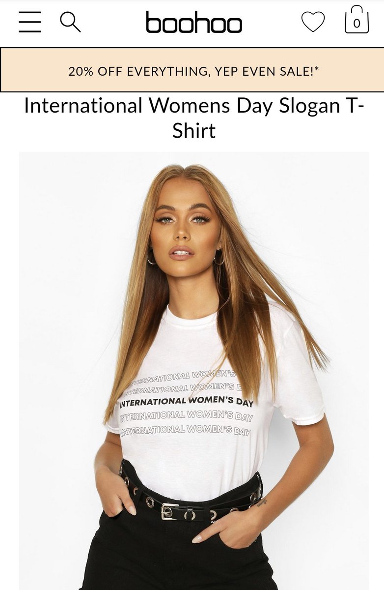 ginamartinuk's tweet photo. #InternationalWomensDay began on March 8th 1908 when 15k female garment workers – mainly immigrants – protested in New York against 60hr work weeks, dangerous work environments, child labour.

And people still buy 'feminist' tees from fast fashion giants using sweatshops. https://t.co/tvrV1aZ3LL