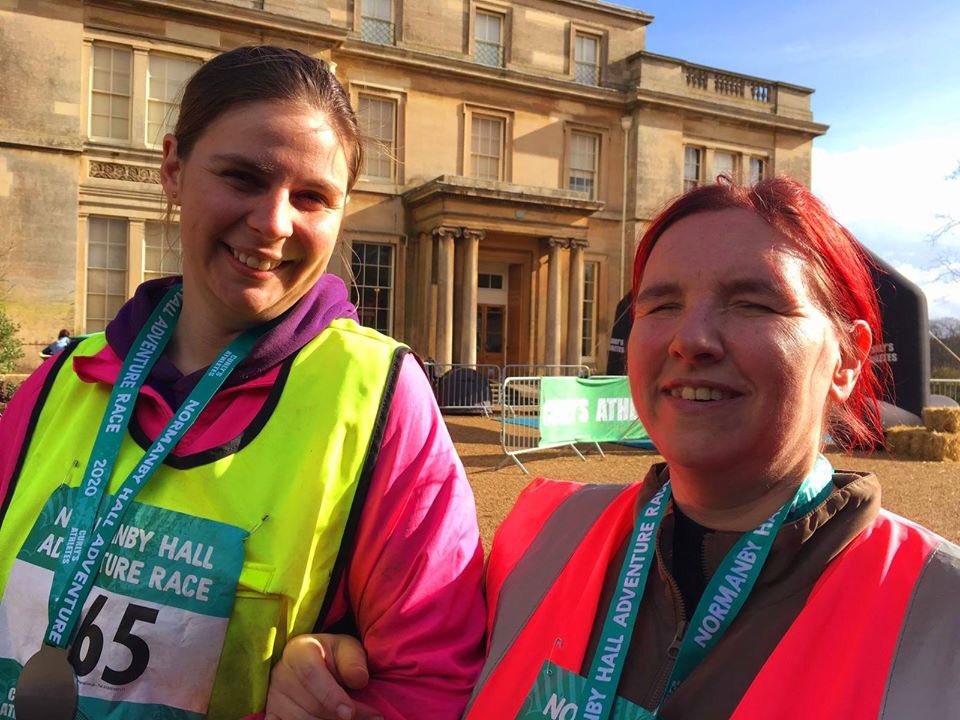 Brilliant day at Normanby Hall. Congratulations to Rachel (RDA coach) who supported Antonia (rides with us) &amp; Callum for completing the course! 
Thank you to all our sponsors and volunteers and <a href="/Curlysathletes/">Curly's athletes</a> for organising such a great event. #rda #fundraising