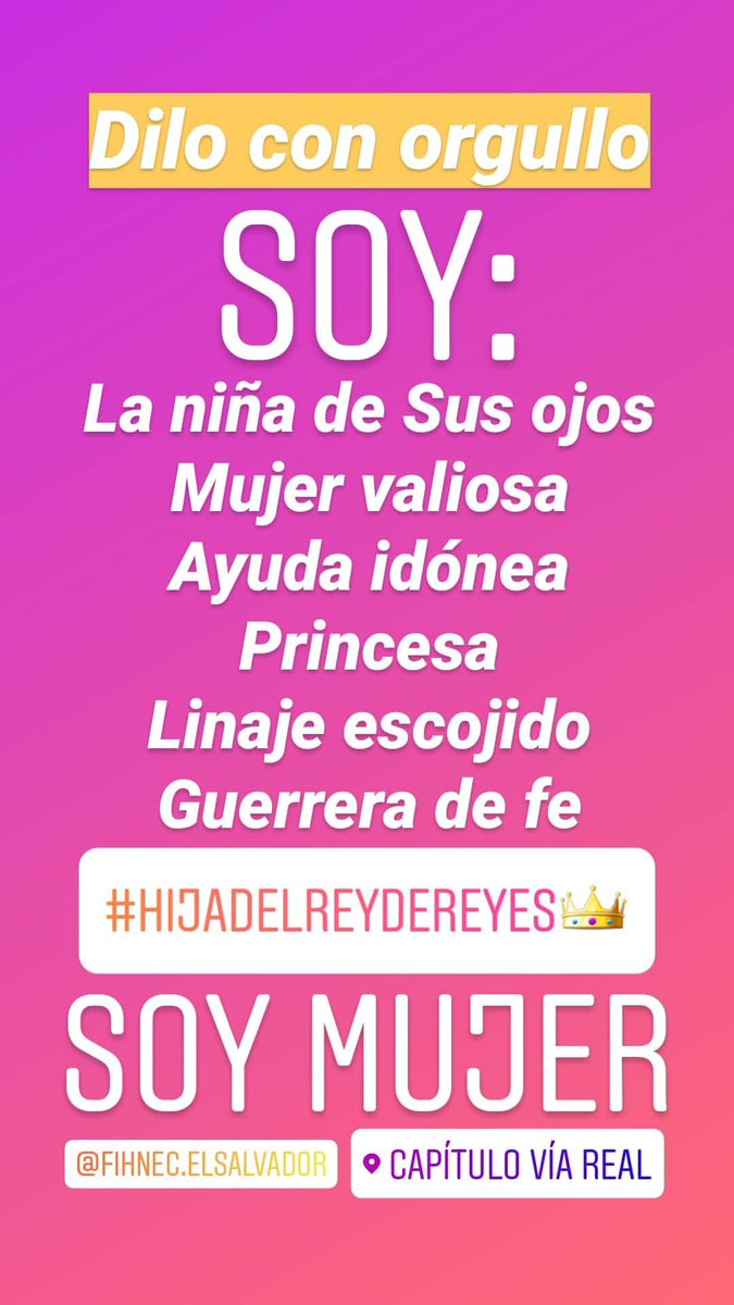cap_via_real's tweet photo. #8M #CapituloViaReal @FIHNECsv #Fihnec https://t.co/XXiIhMWveJ