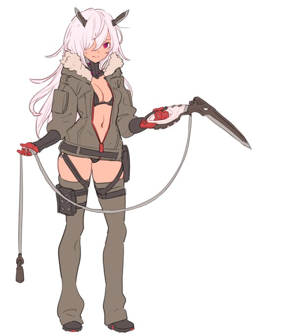 鎖鎌のtwitterイラスト検索結果