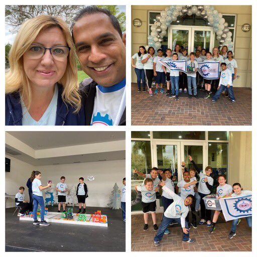 CentralParkElem's tweet photo. Good luck to our Robotics Team as they are competing in the South Florida Vex IQ Regional Championships.  We are so proud of our team.  You all ROCK!!! https://t.co/IQWT2uuLTa