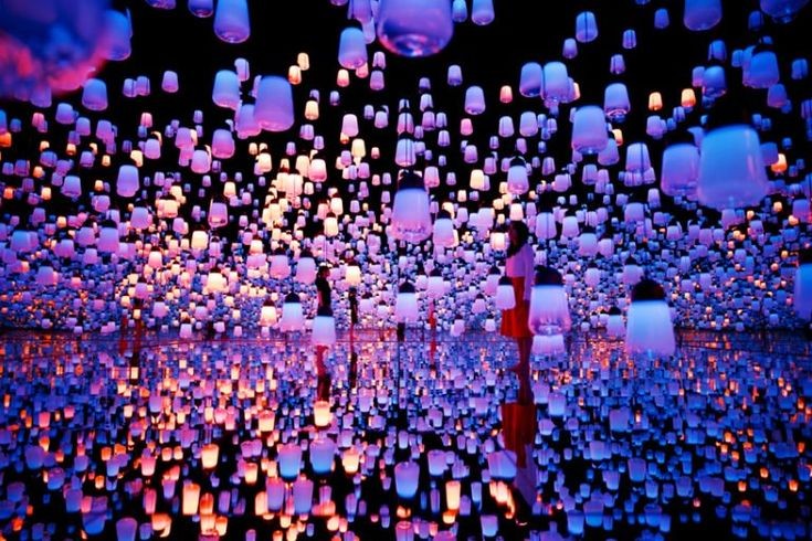 AestheticsJapan's tweet image. Tokyo's Digital Art Museum