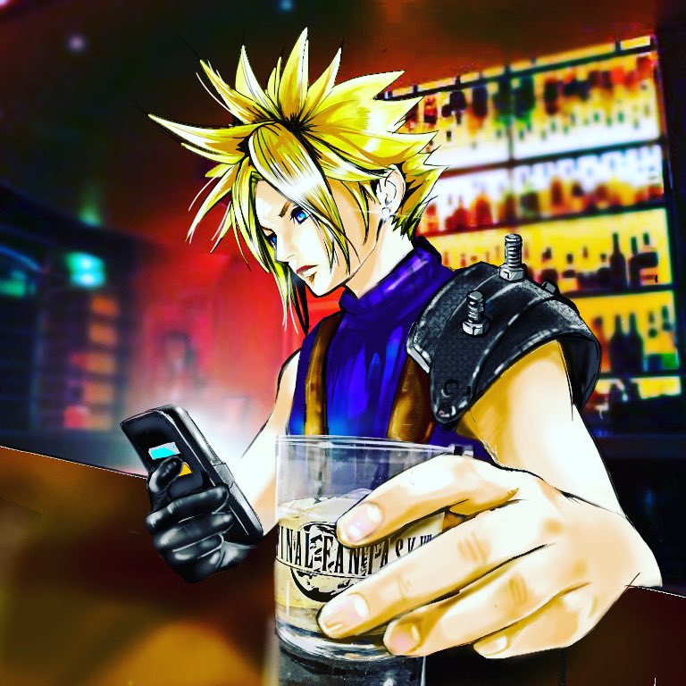 ツッチー Reia 趣味の方のイラスト Ff7 Ff7一番くじ Ff7クラウド Ff7イラスト