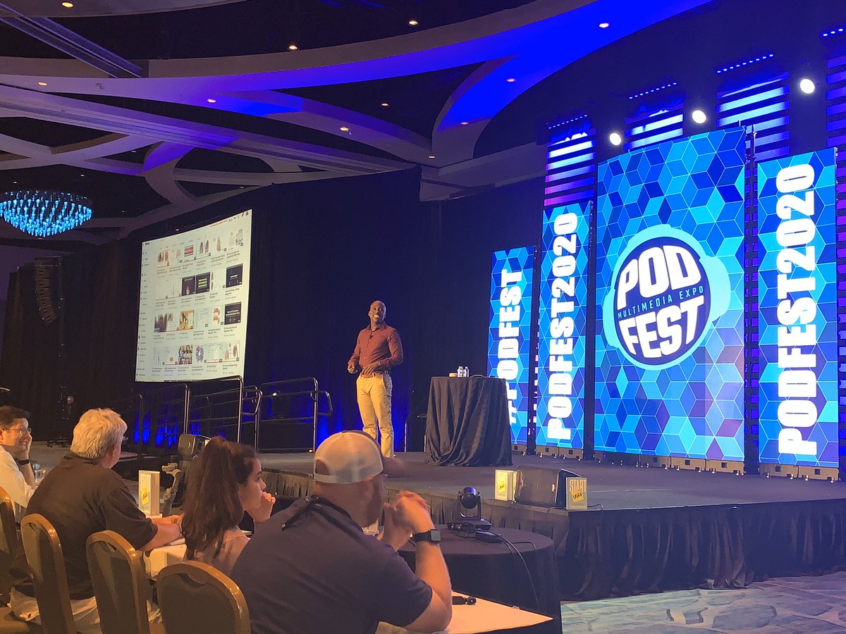 iRossBrand's tweet photo. “Google loves blogs” - @lesliesamuel on why podcasters  should integrate their podcast with their blogs at @podfestexpo.  

#SEO #blogging #pme20 #pme2020 #podfest #podfest2020 #podfestexpo #podfestfam https://t.co/T37826oyPU