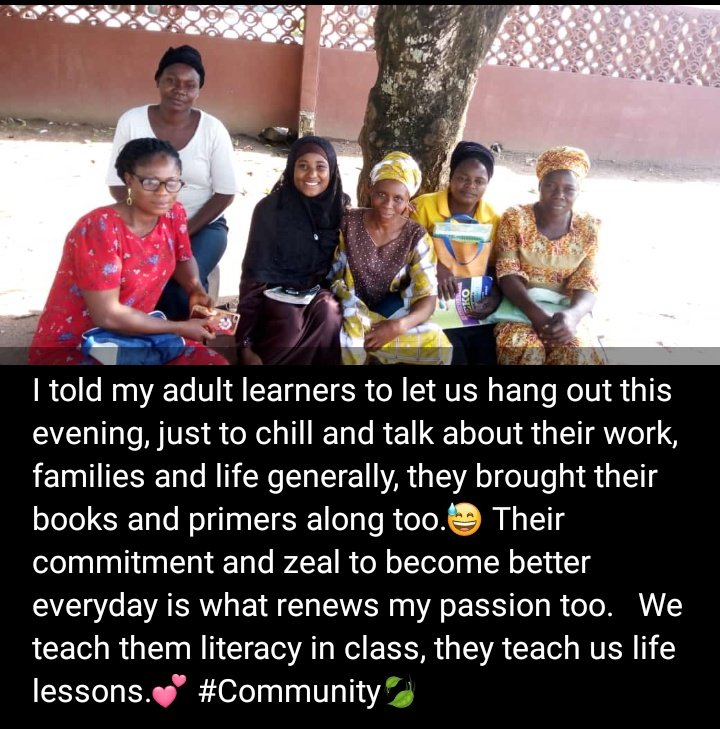 Sameehade's tweet photo. For women by women!
Happy #InternationalWomensDay to all women and especially the women attending my #FreeAdultBasicLiteracyClass in Ikere-Ekiti, Ekiti, Nigeria.
I love you all sincerely!
I trust the future to bring more goodness our way. https://t.co/fGNMy1MxXw