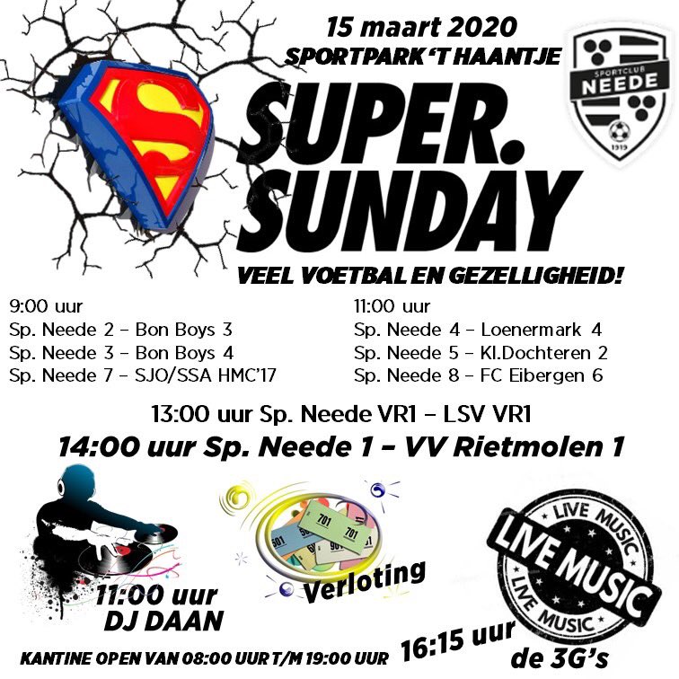 sportclubneede's tweet photo. https://t.co/yxdzl8bQZs
