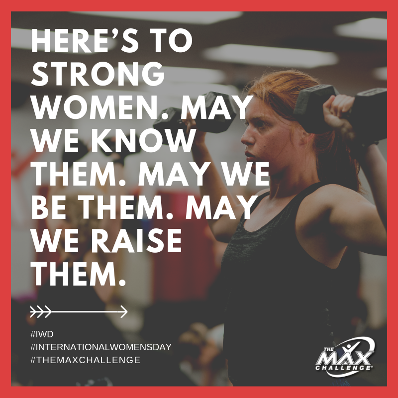 THEMAXChallenge's tweet photo. In recognition of the strong, amazing, incredible, women in our lives. 💜
. . .
#IWD #internationalwomensday #THEMAXChallenge #takeittothemax #MAXStrong https://t.co/uMuIvcFGoS