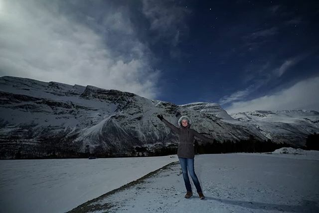 7th of March. Aurora has been hiding from us already 3 days in a row despite us finding clear skies and very weak display the night before that. Our guides do not recall so many nights without auroral activity in a row. We hope she will be back from vaca… ift.tt/2TLuVCd