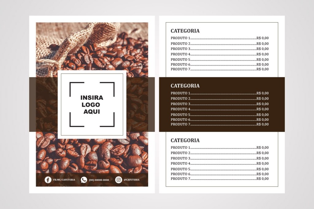 6DesignBr's tweet image. Você pode imprimir e utilizar esta carta de produtos e serviços. Como é totalmente editável, você pode trocar a imagem, as cores e utilizá-lo para outro tipo de estabelecimento. 6designbr.com/2020/03/baixe-…