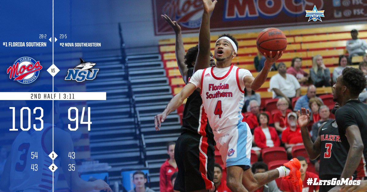 FSC_Mocs's tweet photo. #FSCMBB: Three Minutes Left! @FSC_MBB leads the Sharks for the @d2ssc title. Watch the end live at https://t.co/4BwuuFUqSq #LetsGoMocs #SSCtourney https://t.co/umlOjjH5Op