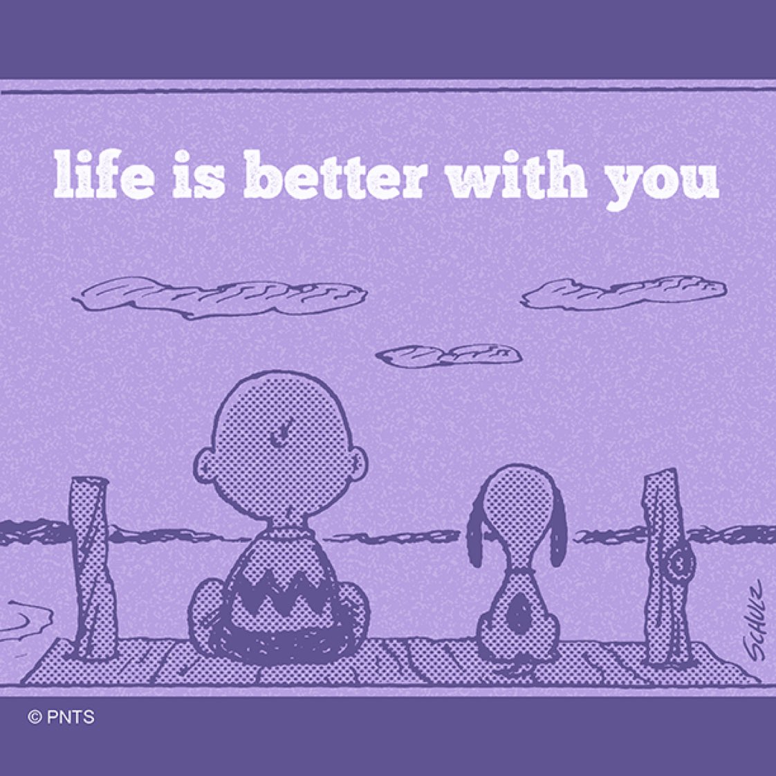 Peanuts_4Fans's tweet photo. Life is better with you in it. https://t.co/b0kaHRFUjl