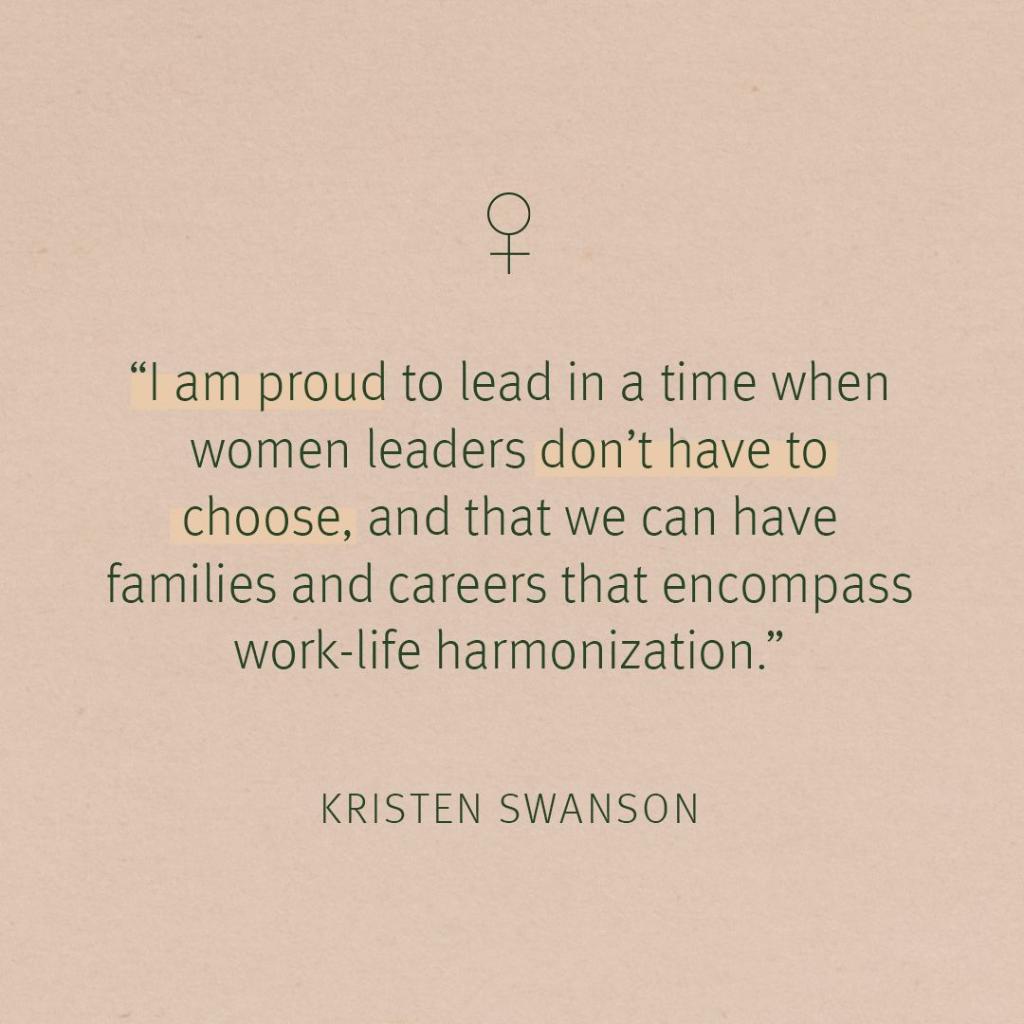aveda's tweet photo. Kristen Swanson is proof that working women can actually have it all. As President of JUUT Salon &amp; Spa, she knows better than anyone about the choices we make as women and the beauty of not having to choose just one thing. @juutsalonspa 

#WomenInBuisness #InternationalWomensDay https://t.co/9vM7jRyLJG