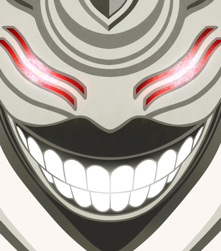 白米 はくまい 福井味 白米 はくまい 福井味です Fgoアニメで綺麗な歯並びを見せてくれたラフムを観ていたら 笑顔から見える 歯並び を描きたくなりました 白い歯並びをテーマに模様イラストを描き上げです １枚目は顔のアップ ２枚目は全体図 ３枚目