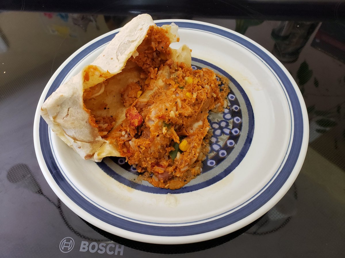 fightingviper's tweet photo. Whenever I make a microwave burrito, it always comes out looking like something from a horror film... https://t.co/xib79yvX3c