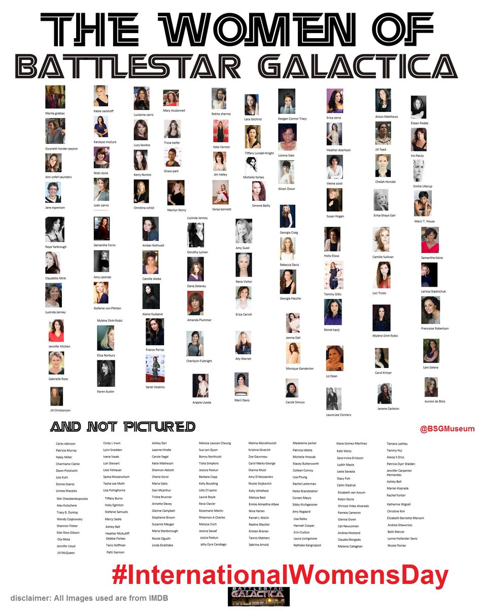 The greatest of TV shows become even better with strong women in front, and behind the camera! Pictured are all women who helped make #BattlestarGalactica the amazing show it is! #BSG #InternationalWomensDay! 
<a href="/MaryMcDonnell10/">Mary McDonnell</a> @MishkaForbes <a href="/RealLucyLawless/">Lucy Lawless</a> <a href="/kate_vernon/">Kate Vernon</a> @acofell