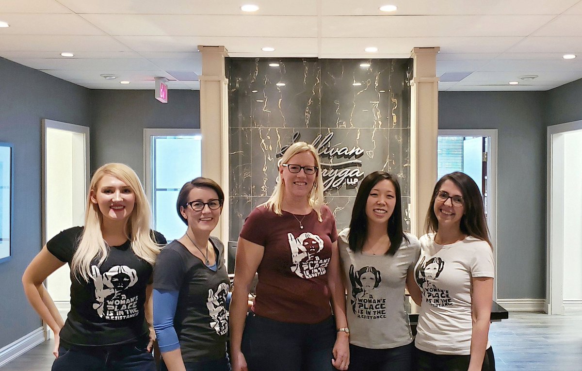 SF_LLP's tweet photo. On #InternationalWomensDay, we celebrate the achievements of Women all over the world. At Sullivan Festeryga, we are proud to work alongside our inspiring and successful women lawyers. ♀️Here’s to strong women: May we know them. May we be them. May we raise them. ✊ #EachForEqual https://t.co/0n6rDxVciQ