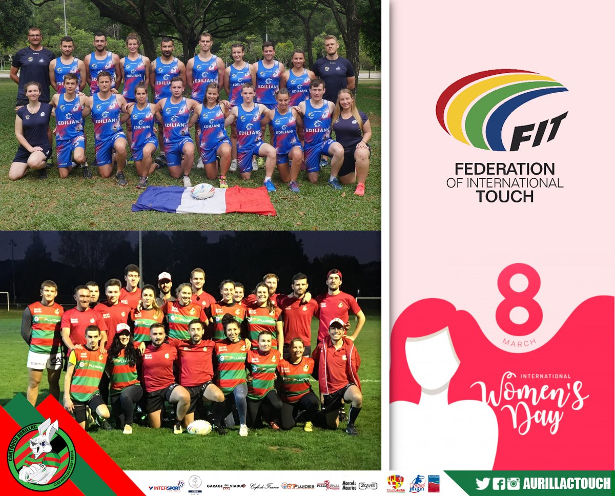 aurillactouch's tweet photo. En ce 8 mars, Journée internationale des femmes, le CARTouch a une question pour vous :

Quel sport met en avant la mixité et ce jusqu'au plus haut niveau, comme une finale de Coupe du Monde ?

Réponse : le Touch bien sur !

+ d'infos : https://t.co/kE25nhceUH https://t.co/1aYhiIzNtj