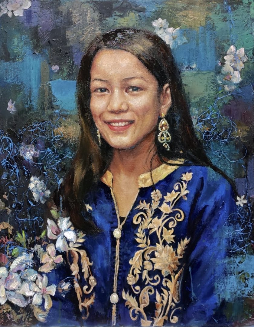 sarita_art's tweet photo. Finished another portrait.... really enjoyed the whole process from start to finish ... hope you all like it..... https://t.co/dWxMpZEAfe