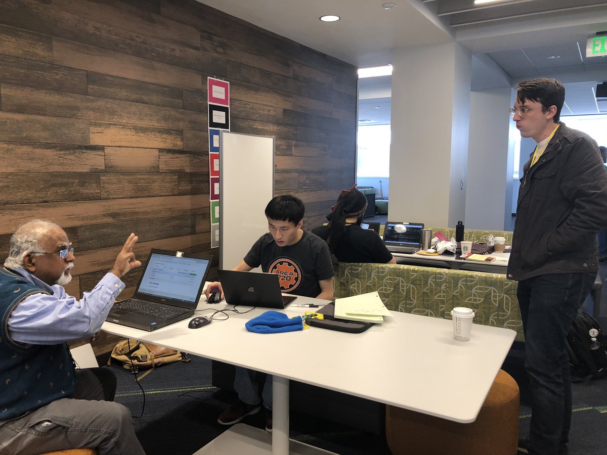 hudsonalpha's tweet photo. Participants are still hacking away! In just a few hours, finalists will present their challenge solutions to the judges and we’ll find out who will take home $5,000! #HATCH2020 https://t.co/gIk4hyIK9X