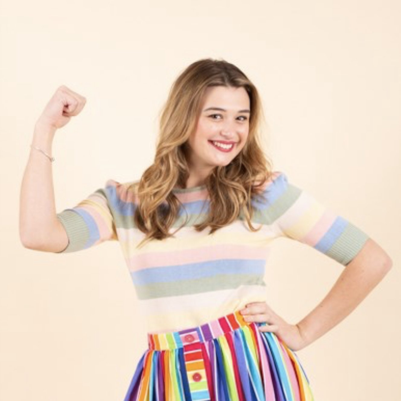 Rainbow skirt harkel online