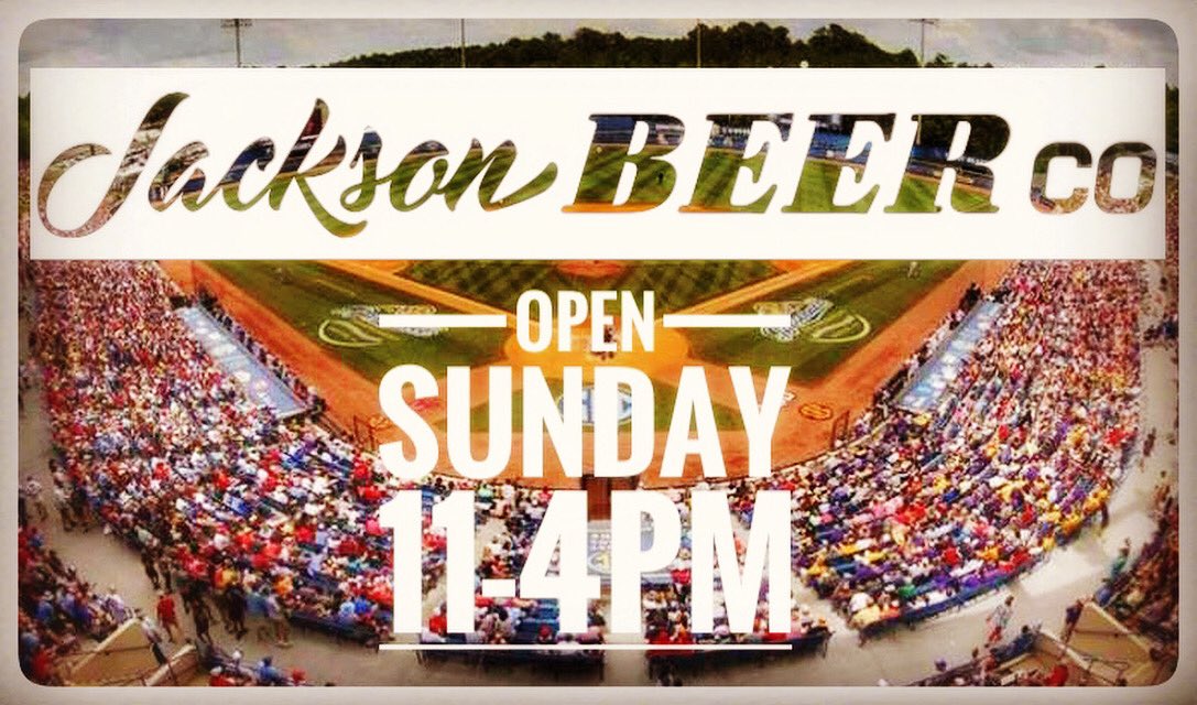 We are open today from 11-4pm! Buy one growler fill and get your second HALF OFF! Several in store specials going on. Stop in and check it out.🍻⚾️🍻 #sundayfunday