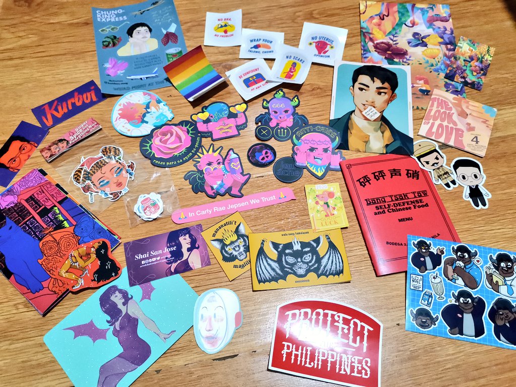 habunnyart's tweet photo. #stickerconmnl2020 haul! https://t.co/CtCiUWX7PE
