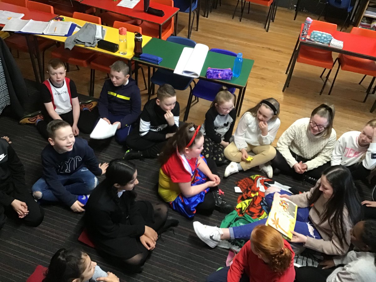 CraigtonPrimary's tweet photo. Celebrating literacy week with child led big story time. #literacyweek #bigstorytime #inclusionforall #craigton https://t.co/V5tNV1MoKu