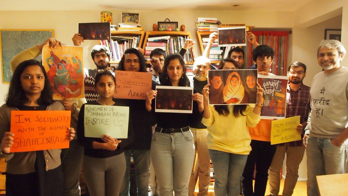 En solidarité avec les puissantes et inspirantes femmes en Inde ✊ #JourneeDesDroitsDesFemmes #SheInspiresUs #InternationalWomensDay #WomenofShaheenBagh